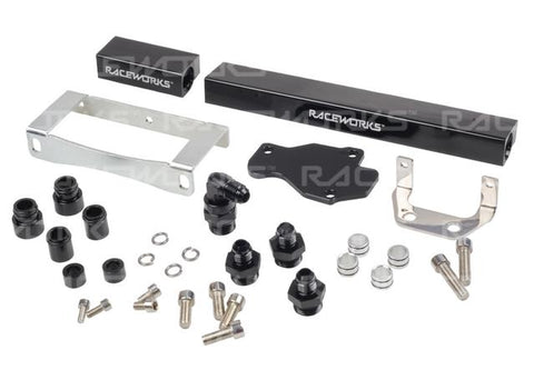 Raceworks Fuel Rails fits Mazda RX7 Series 6/7/8 13BT
