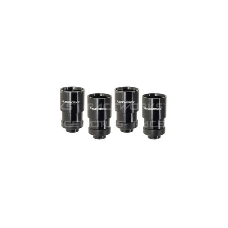 Raceworks Injector Lower Sleeve Kit Square Section (4Pk)