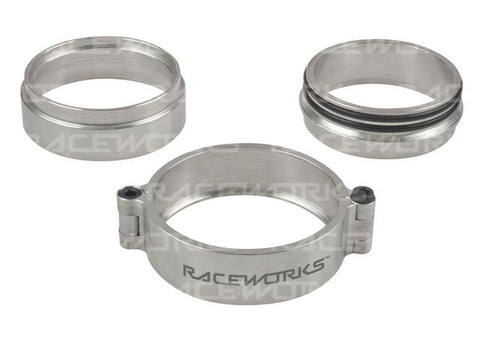 Raceworks 2.5" Polished Aluminium Intercooler Pipe Clamp