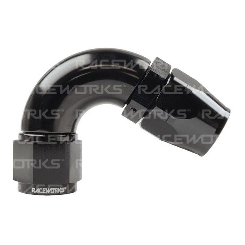 Raceworks Cutter Hose Fitting An-10 120 Deg