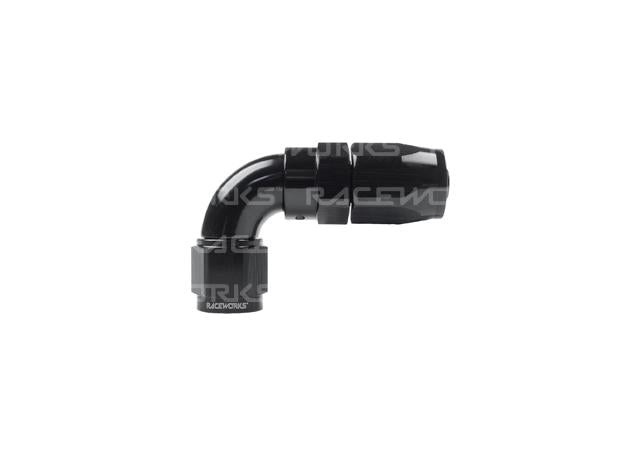 Raceworks AN-10 Aluminium 110 Series 90 Deg Taper Hose