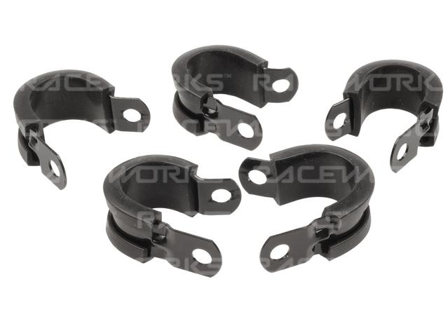 Raceworks Cushioned P Clips Id 15.9mm (5Pk)