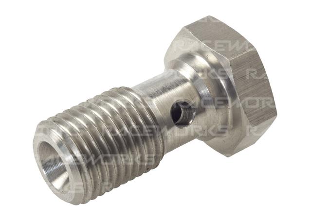 Raceworks Stainless Steel Banjo Bolt M10x1.5 (25mm)