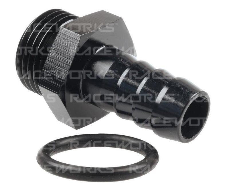Raceworks O-Ring Port An-10 To 3/8" ( An-6) Barb