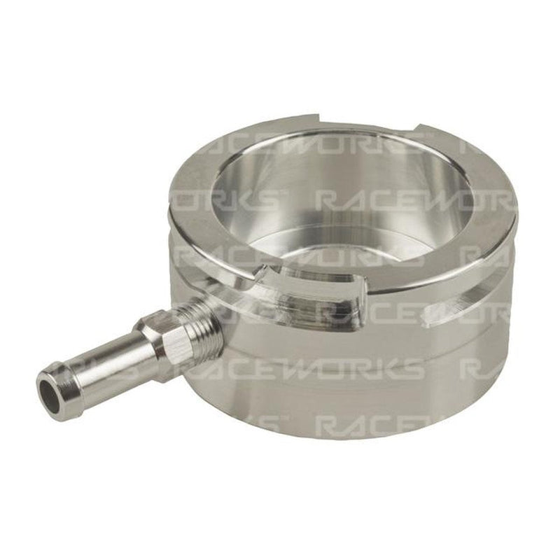 Raceworks Large Billet Aluminium Weld-On Radiator Neck