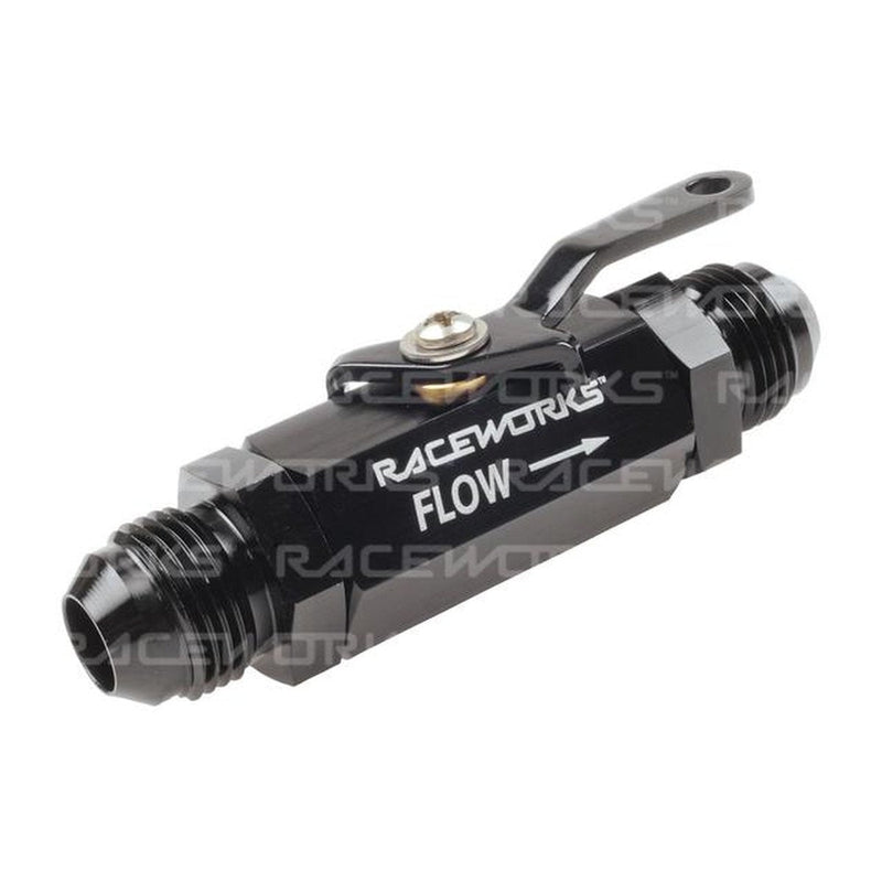 Raceworks Shut Off Valve An-8