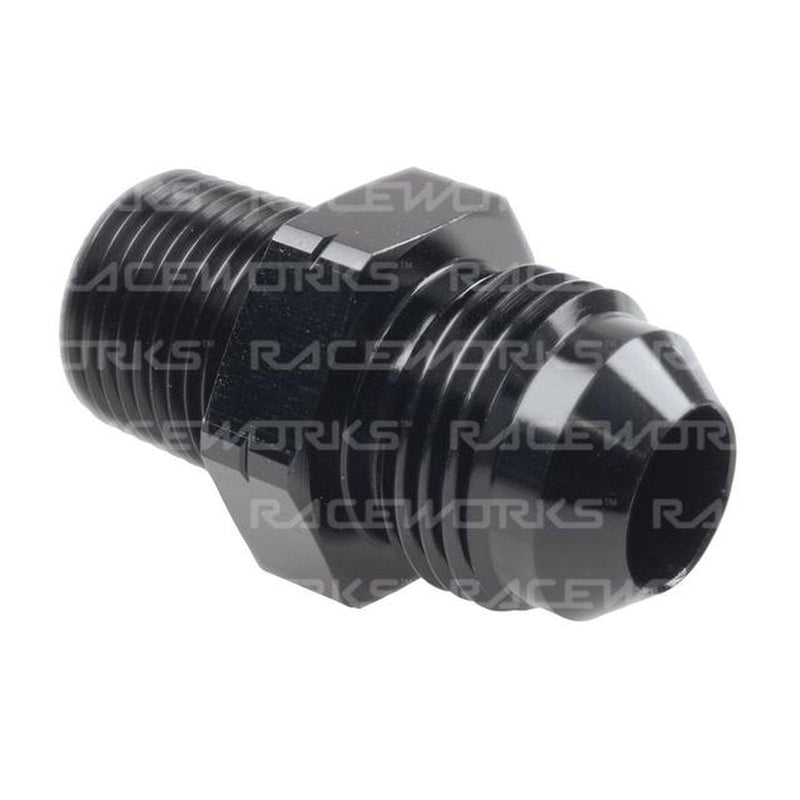 Raceworks Male Flare An-6 To Male Bspt 1/4
