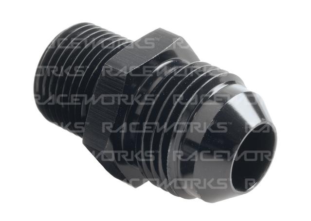 Raceworks Male Flare An-8 To Male Bspp 1/4