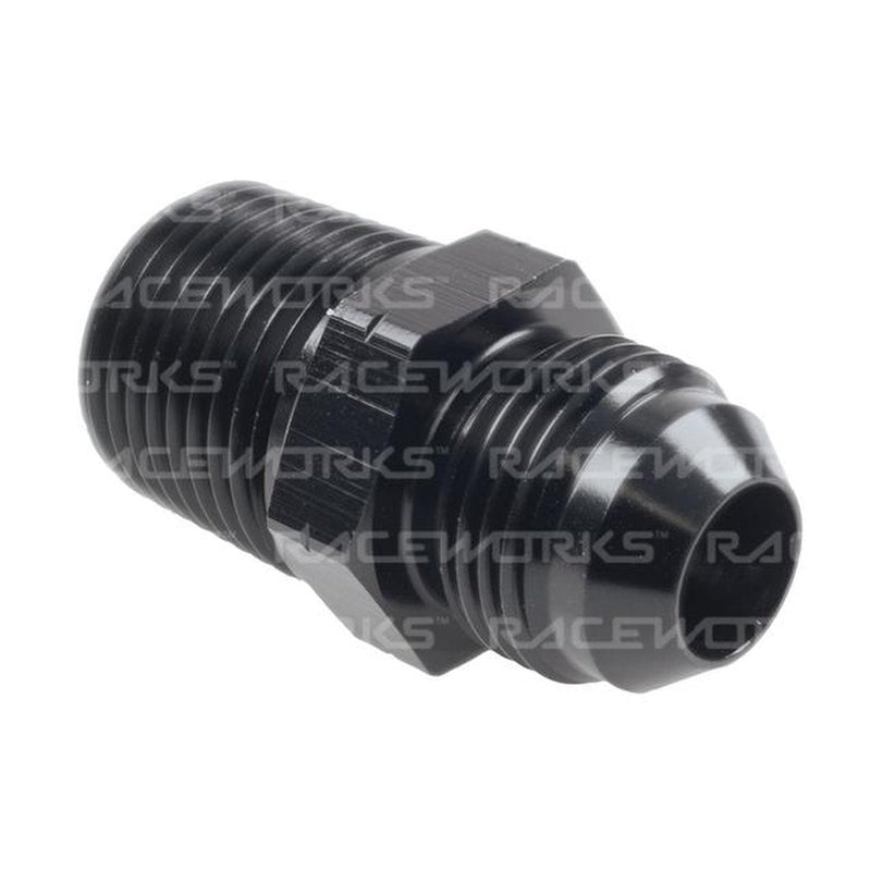 Raceworks Male Flare An-10 To Male Bspt 3/8