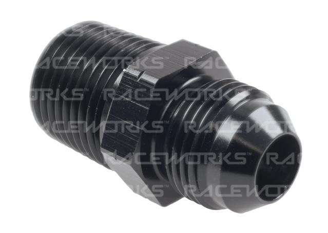 Raceworks Male Flare An-10 To Male Bspt 1/2