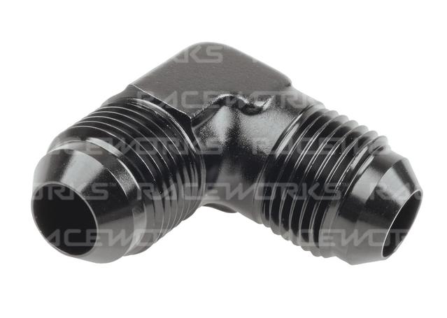 Raceworks Male Flare Union An-8 90 Deg
