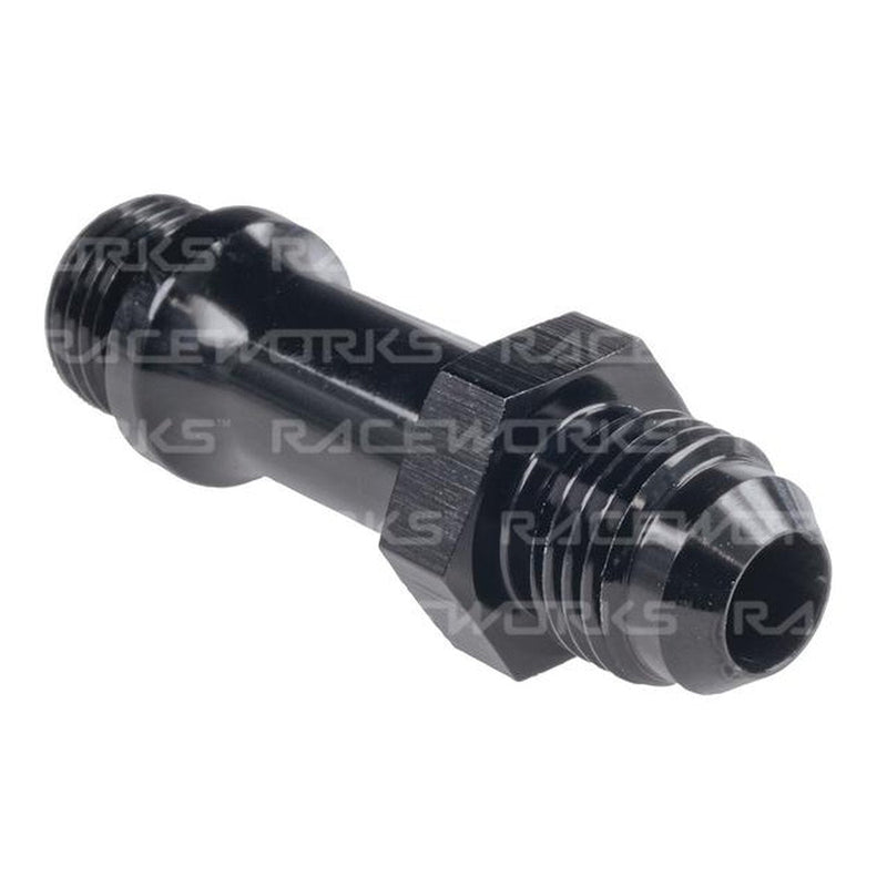 Raceworks Male Flare An-8 To O-Ring Boss An-8 Long