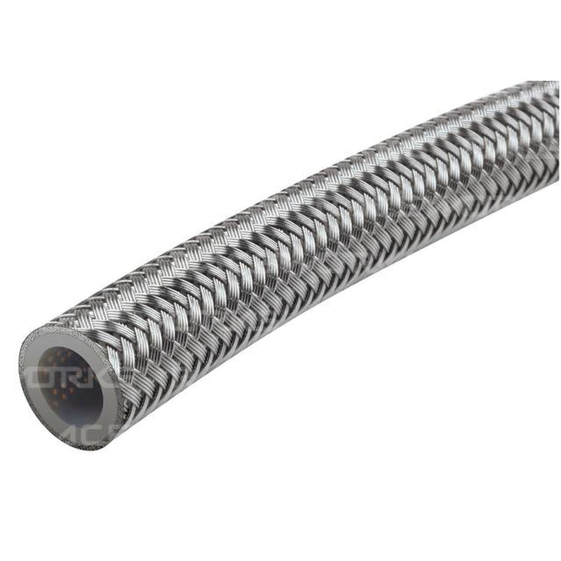Raceworks Braided Teflon E85 Hose An-4 1 Metre