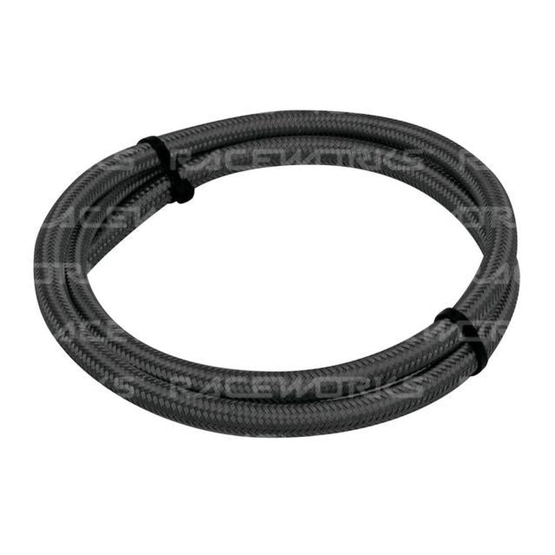 Raceworks Black Braided Teflon E85 Hose An-3 5 Metres