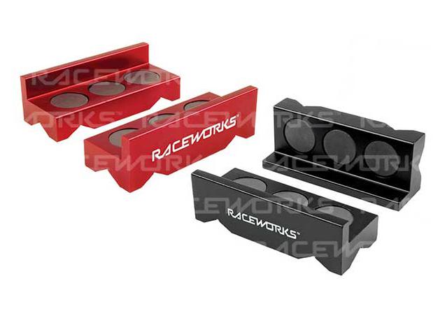 Raceworks Alloy Vice Jaw Red