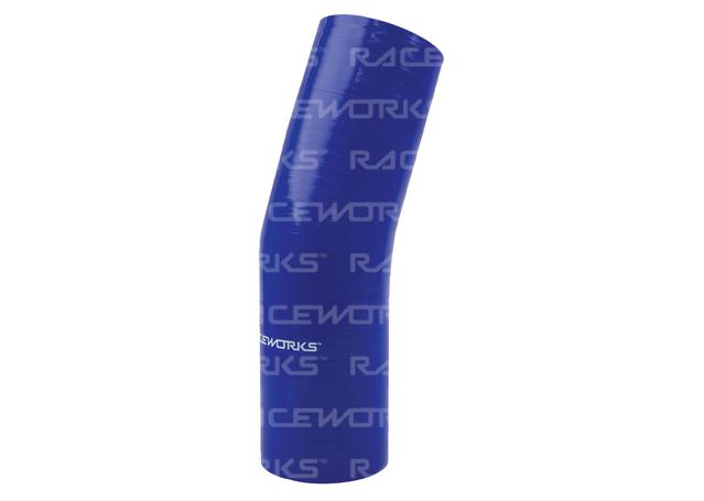 Raceworks Silicone 23 Elbow 2.25" (57mm) Blue