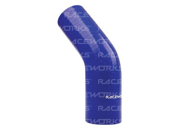 Raceworks Silicone 45 Reducer Elbow 2.25-2.5" (57-63mm)