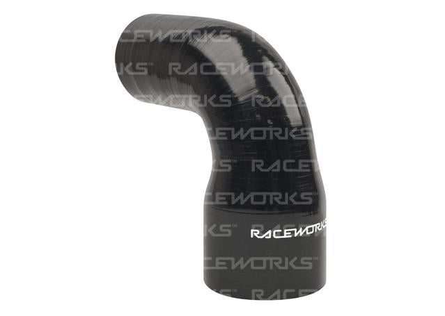 Raceworks Silicone 90 Reducer Elbow 2.75-3" (70-76mm)