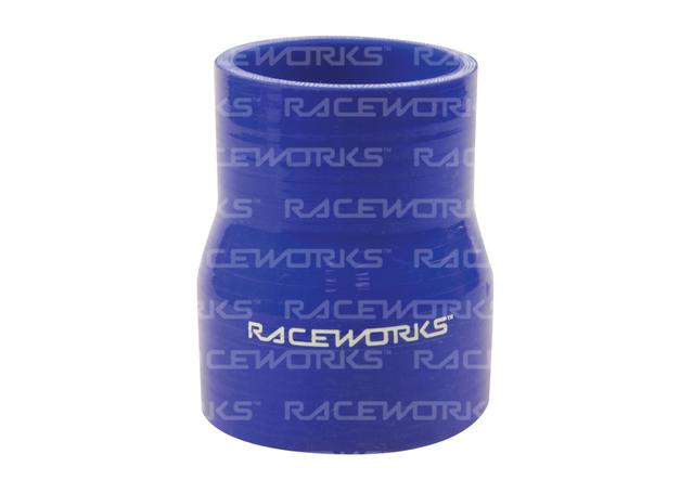 Raceworks Silicone Hose Reducer 2.25-2.5" (57-63mm) Blue