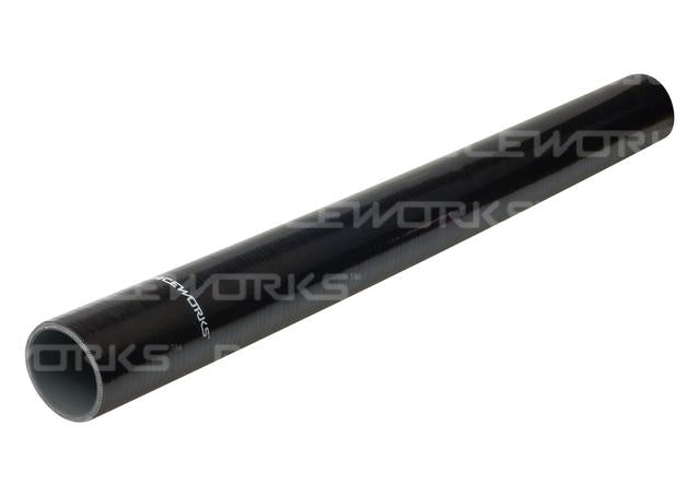 Raceworks Silicone Straight 3" (76mm) X 610mm Black