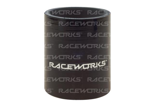 Raceworks Silicone Straight 2.25" (57mm) X 75mm Black