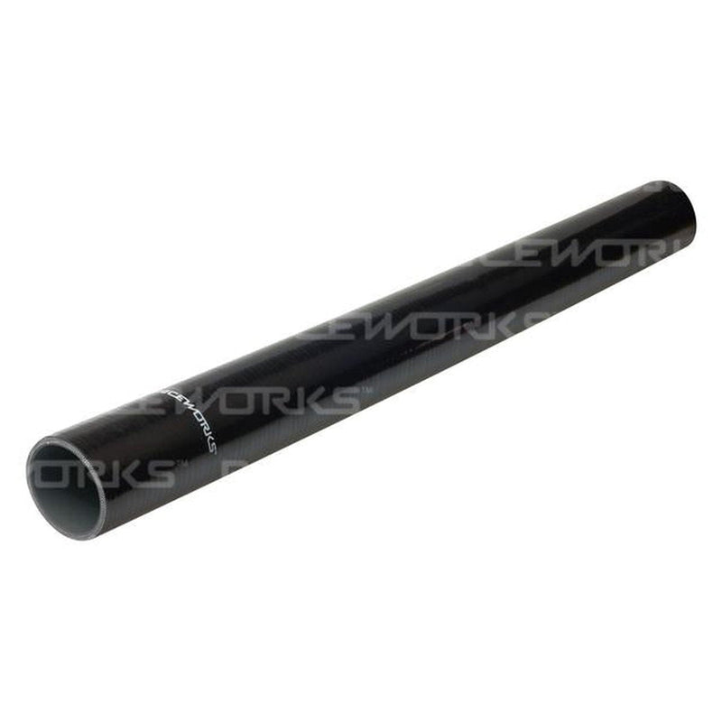 Raceworks Silicone Straight 4.5" (114mm) X 610mm Black