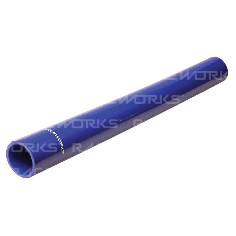 Raceworks Silicone Straight 5" (127mm) X 610mm Blue