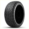 Black rubber radar renegade at pro 119r tire with aggressive tread and visible sidewall text in 33x12.5 r20 size