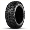 Black rubber radar renegade rt plus 285/75r16 off-road tire with deep aggressive tread and renegade branding on sidewall