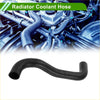 Black rubber radiator coolant hose for toyota previa 2.4l 1991-1997 with smooth flexible curve and reinforced ends