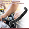 Black rubber radiator coolant hose with brass clamp and reinforced fabric sleeve for toyota solara 3.3l v6 gas