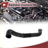 Black rubber radiator coolant hose with reinforced fabric band for toyota solara 3.3l v6 gas 2004-2008