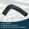 Black rubber radiator hose for toyota 4runner 2000 with curved design and embossed part number visible