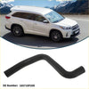 Black rubber molded radiator hose for toyota highlander 7-seater elite edition with oe number 165710p200