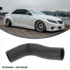 Black rubber radiator hose with curved and reinforced section for toyota reiz 2.5s leather sunroof version 2007-2012