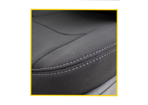 Razorback 4x4 Front Pair Black Neoprene Seat Covers