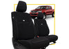 Razorback 4x4 Front Pair Black Neoprene Seat Covers Black