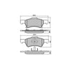 RDA GP Max Brake Pad Set Front RDB1950