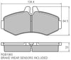 RDA GP Max Brake Pad Set Front RDB1963
