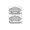 RDA GP Max Brake Pad Set Front RDB1979