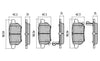 RDA GP Max Brake Pad Set Rear RDB2016