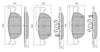 RDA GP Max Brake Pad Set Front RDB2238