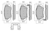 RDA GP Max Brake Pad Set Front RDB2248