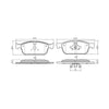 RDA GP Max Brake Pad Set Front RDB2268
