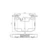 RDA GP Max Brake Pad Set Front RDB2269