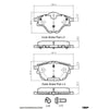 RDA GP Max Brake Pad Set Rear RDB2439