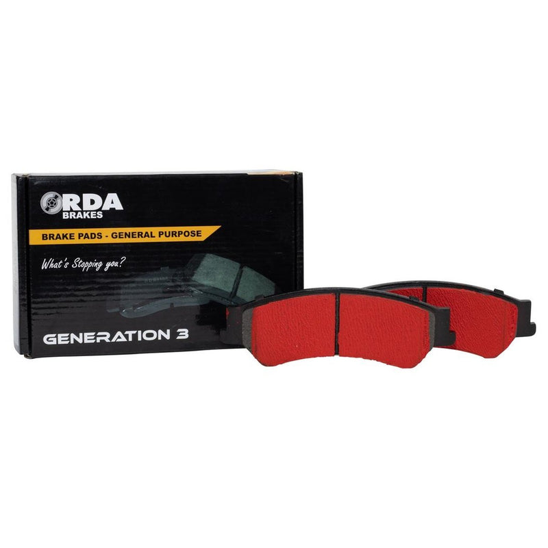 RDA GP Max Brake Pad Set Front RDB267