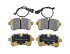RDA Brakes Extreme Brake Pad Set Rear RDX2149SM