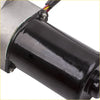 Black cylindrical rear axle motor starter with silver metallic housing and wiring for jeep chrysler grand cherokee 2011-16
