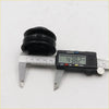 Black rubber rear ball joint lower arm boot with concentric ridges measured 43.82 mm for toyota hilux 1988-1997